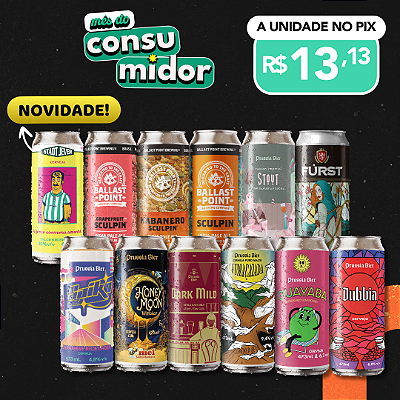 Novos Lotes – Recém envasadas – 12 latas