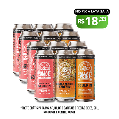 Trilogia Ballast Pont Sculpin – 12 Latas