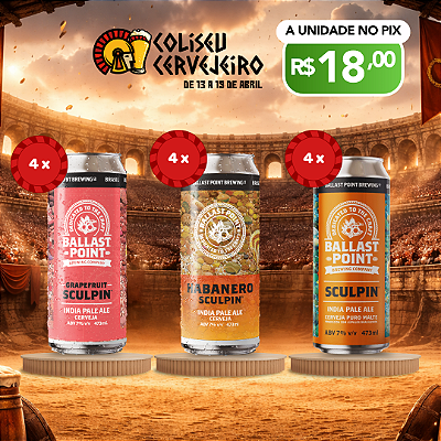 Trilogia Ballast Pont Sculpin – 12 Latas