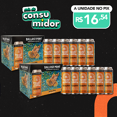 Pack Ballast Point Sculpin – 12 Latas
