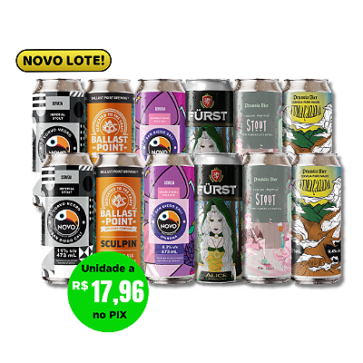 Cervejas Fortes – 12 latas