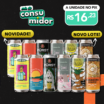 Cervejas Fortes – 12 latas