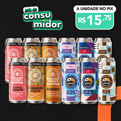 Cervejarias Gringas – 12 Latas