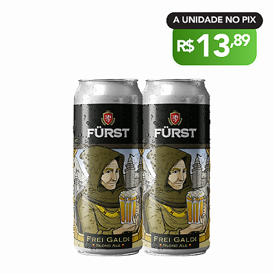 Frei Galdi – Blond ale – 2 Latas