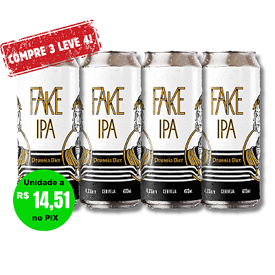 Fake IPA - Session IPA - Compre 3, Leve 4