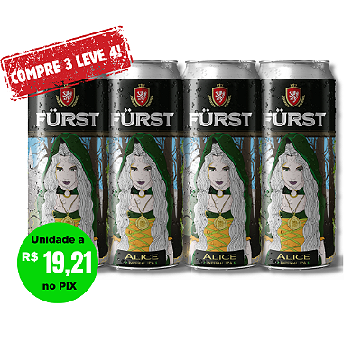 Alice - Imperial IPA - Compre 3, Leve 4