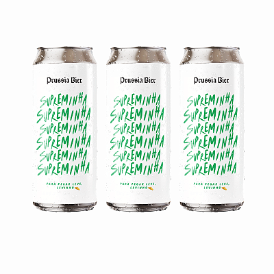 3 Cervejas -*O desconto no valor integral é aplicado abaixo