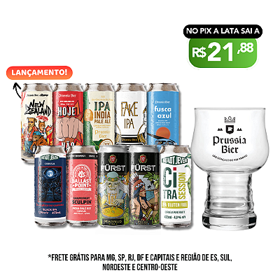 10 IPAs + Copo Hop Master 460ml