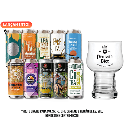 10 IPAs + Copo Hop Master 460ml