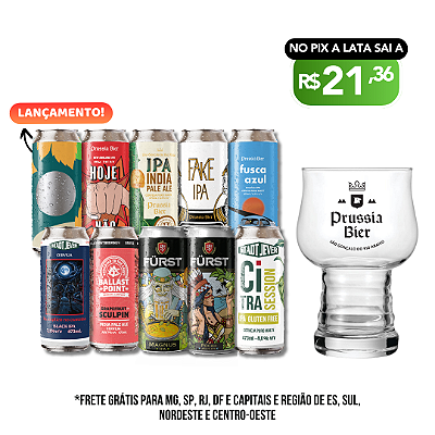 10 IPAs + Copo Hop Master 460ml