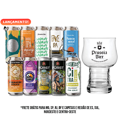 10 IPAs + Copo Hop Master 460ml