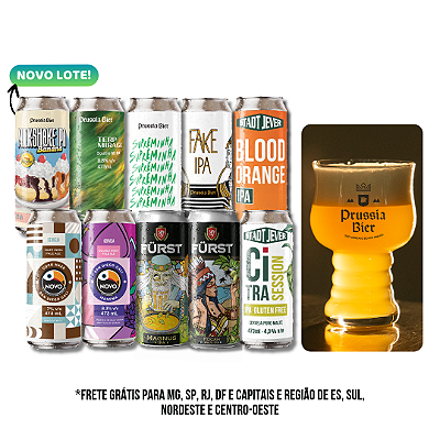 10 IPAs + Copo Hop Master 460ml