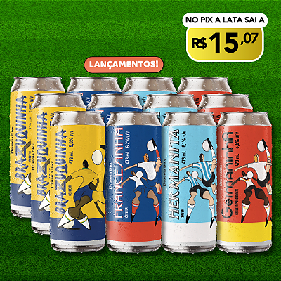 3x Kit da Copa – 12 Latas