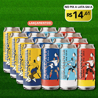 4x Kit da Copa – 16 Latas