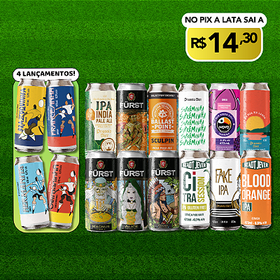 IPAs + Kit da Copa – 16 Latas