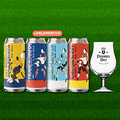 Kit da Copa + Taça - 4 Laas