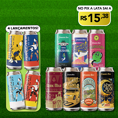 Novidades + Kit Copa – 11 latas