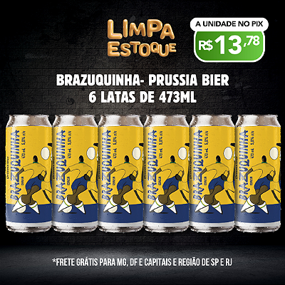 Brazuquinha – 6 Latas