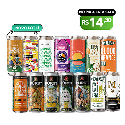 Ipa Lover – Uma de cada - 14 Latas