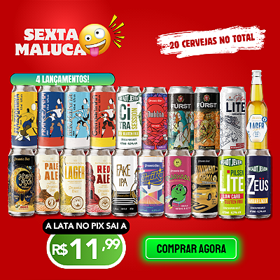 Low Cost High Flavor – Melhor Custo Benefício – 20 latas