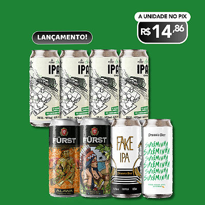 IPAs Leves + Lite IPA – 8 latas