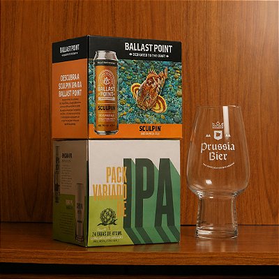Packs de IPA + IPA Glass – 10 Latas