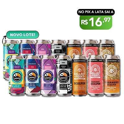 Cervejas Gringas – 14 Latas