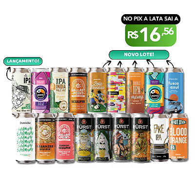 IPA Lover – 16 Latas