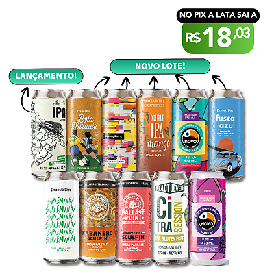 IPAs Novidade – 11 Latas
