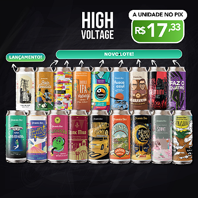 Novidades – Novos Lotes – 17 Latas