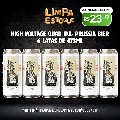 Quad IPA High Voltage – 6 Latas
