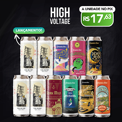 Sazonais + Quad IPA High Voltage – 11 Latas