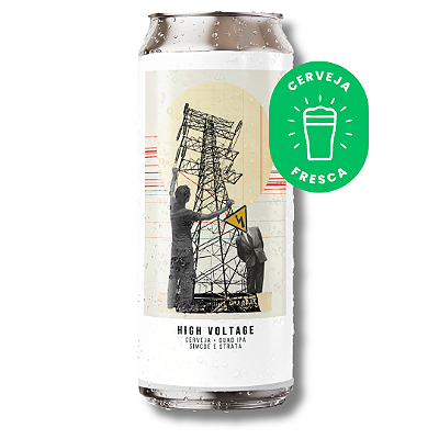 High Voltage (Quad IPA) Prussia Bier + Octopus - 473ml