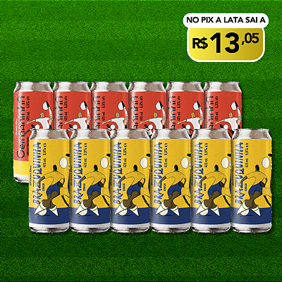 Germaninha (IPL) + Brazuquinha (BR Ale) – 12 Latas