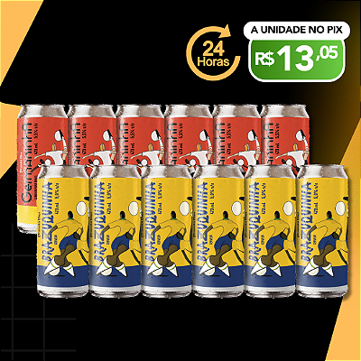 Germaninha (IPL) + Brazuquinha (BR Ale) – 12 Latas