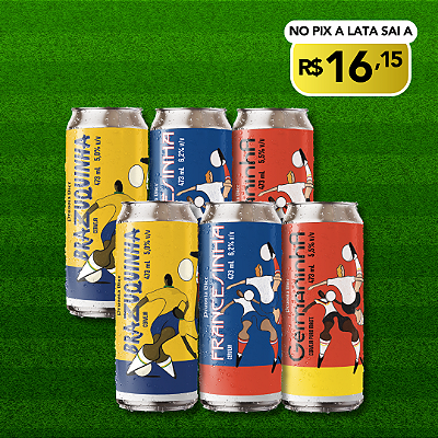 Kit Copa BR – FR – AL – 6 Latas
