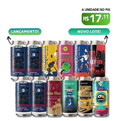 Sazonais + Black IPA Eu Explico Amanha – 12 Latas
