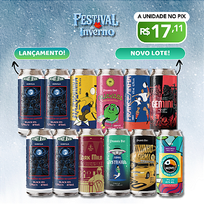 Sazonais + Black IPA Eu Explico Amanha – 12 Latas
