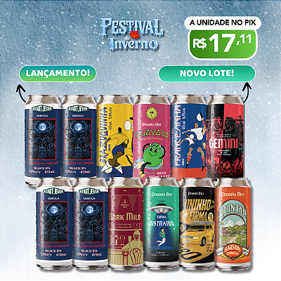 Sazonais + Black IPA Eu Explico Amanha – 12 Latas