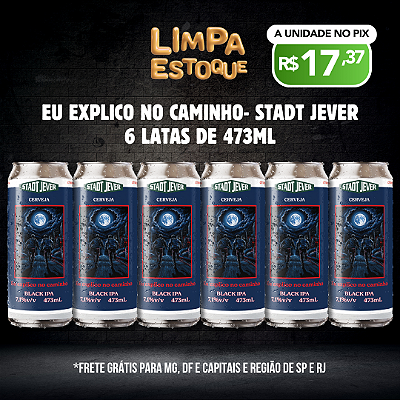 Eu Explico no Caminho - Black IPA – 6 Latas