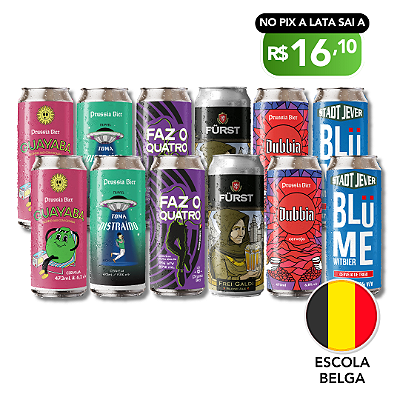 Escola Belga – Imersão – 12 Latas