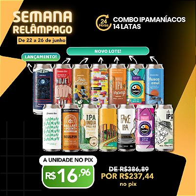 IPAmaniacos – Novos lotes – 14 Latas