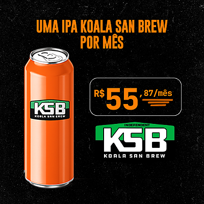 Uma IPA Koala San Brew por Mês