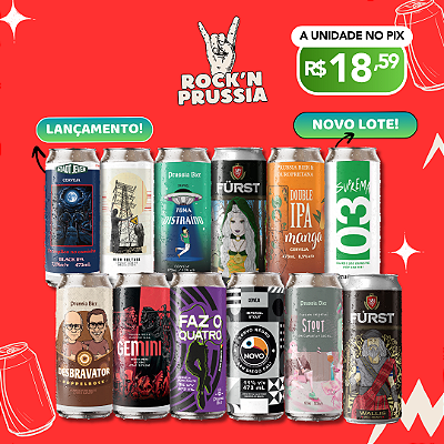 Heavy Metal – Cervejas Fortes – 12 Latas