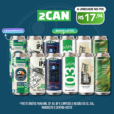 IPAs Novos Lotes - 12 latas
