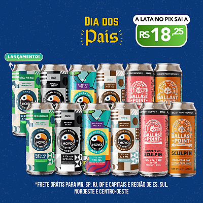 Kit Cervejas Gringas - 12 Latas