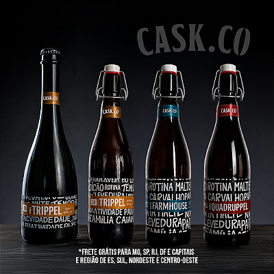 Imersão Cask.co – Cervejas Belgas Refermentadas na garrafa