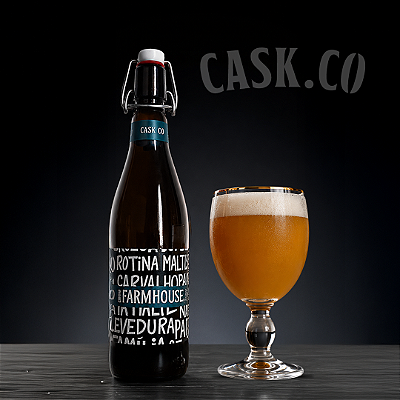 Cerveja (Farmhouse ALE) Cask.co Unidade - Garrafa 500ml