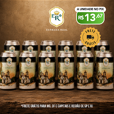 Estrada Real Hop Lager – 12 latas