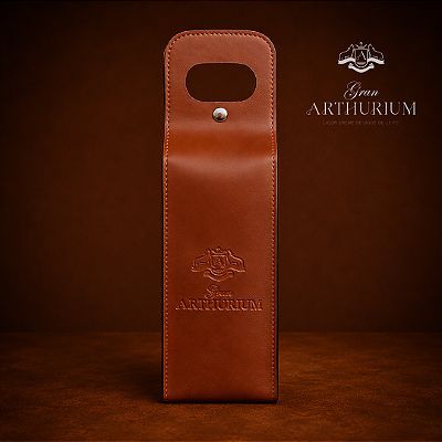Bolsa Porta Garrafa Courino Gran Arthurium - 750ml